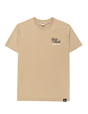 TWO WHEELS T-SHIRTS - SAND